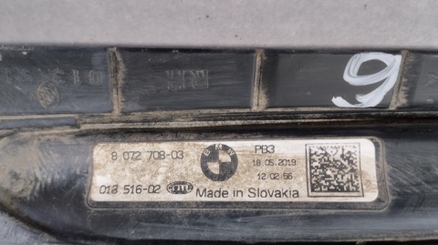 Ślizg mocowanie Lampki + LED listwy progu RH prawy BMW X3 G01 X4 G02 G08 IX