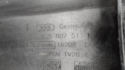 Zderzak tył Audi A6 C7 4G5 Sedan S-Line 11-14