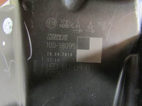 LAMPA PRZÓD SUZUKI VITARA 3 III LED (CZERWONA) 15-18 LH LEWA 100-18095