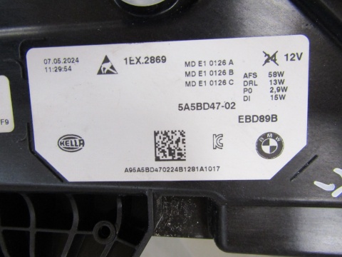 LAMPA PRZÓD BMW X1 U11 FULL LED LEWA LH 22- 5A5BD47-02