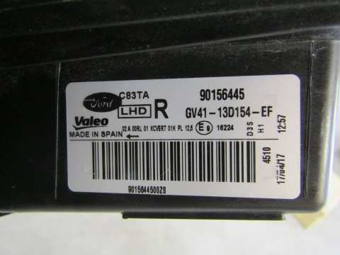 LAMPA PRZÓD FORD KUGA MK 2 II LIFT ST KSENON SKRĘTNY RH PRAWY 16-19 GV41-13D154-EF
