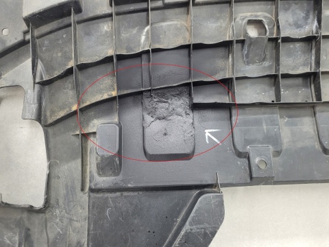 Osłona płyta podłoga pod zderzak przód Mitsubishi Outlander III Lift 15-18