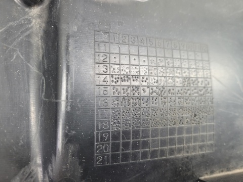 Osłona płyta podłoga pod zderzak przód Mitsubishi Outlander III Lift 15-18