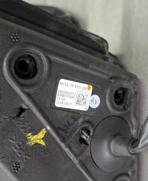 Lusterko Prawe 7 PIN (5+2) Citroen c3 IV e-C3 24- kompletne RH