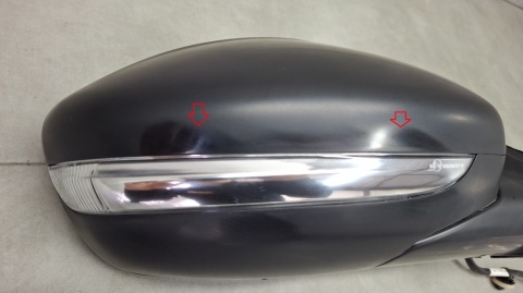 Lusterko Prawe 7 PIN (5+2) Citroen c3 IV e-C3 24- kompletne RH