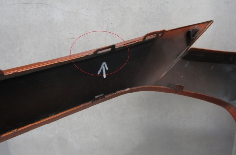 Zderzak przód przedni MG ZS I LIFT 20-23 / + 1 Halogen