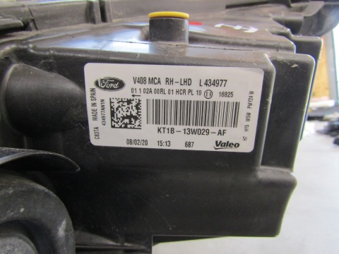 LAMPA PRZÓD FORD TRANSIT CONNECT MK2 LIFT ZWYKŁA RH 17-21 KT1B-13W029-AF