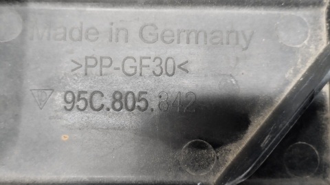 Płyta Osłona Pod Zderzak Przód Wzmocnienie Porsche Macan 95C 2025- 95C807842