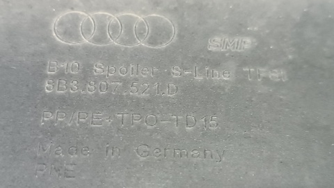 Zderzak tył tylny Audi A5 III 8B3 B10 24-