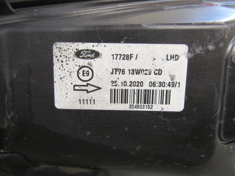 LAMPA PRZÓD FORD TRANSIT COURIER I LIFT ZWYKŁA RH PRAWA 17-23 JT7613W029CD