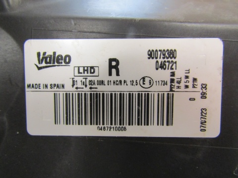 LAMPA PRZÓD SEAT IBIZA 4 IV VALEO LIFT ZWYKŁA 12-17 LH 90079380