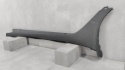 Listwa progowa lewa Toyota Aygo X 22- 75860-0h020