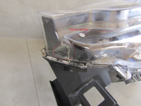 LAMPA PRZÓD MAZDA CX5 CX 5 II 2 LED SZARY SILNICZEK 17-21 LH LEWA KB8N51040
