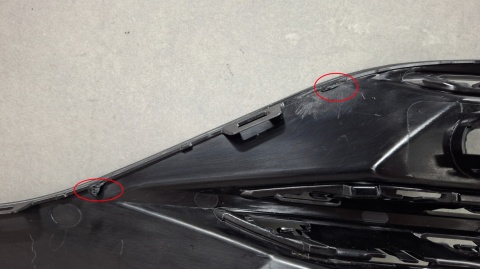 Porsche 911 992 Listwa Zderzaka Lewa Kratka Wlot MATOWA Oryginał 992807763D