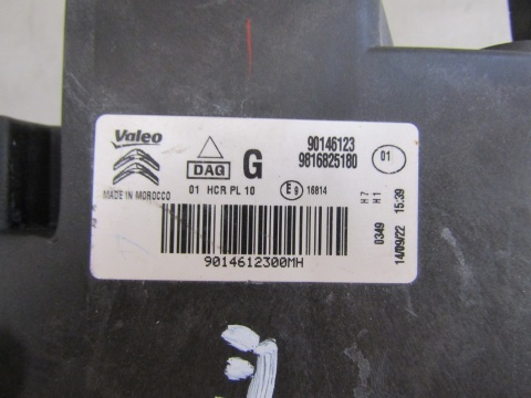 LAMPA PRZÓD CITROEN BERLINGO III MULTISPACE ZWYKŁA LEWA LH 18-23 9816825180