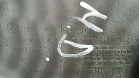 Zderzak przód przedni Mercedes A-Klasa W176 176 12-15