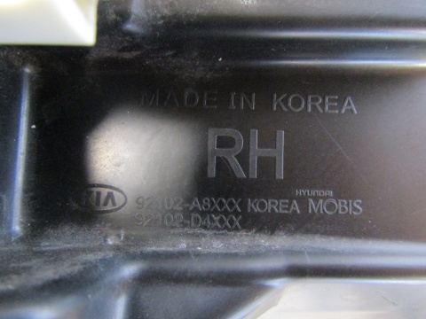 LAMPA PRZÓD KIA OPTIMA IV 4 LED PRAWA RH PRAWA 15-18 92102A8800