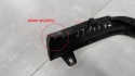 Dokładka spoiler hokej zderzaka przód Lexus NX II rocznik 2021- 52411-78050