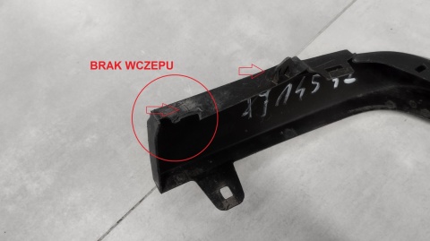 Dokładka spoiler hokej zderzaka przód Lexus NX II rocznik 2021- 52411-78050