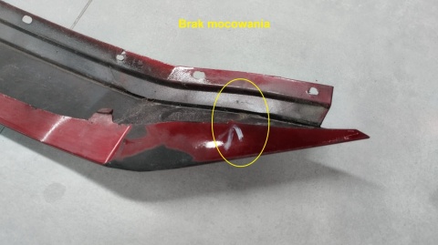 Osłona blenda listwa nosek grilla przód Mazda CX-5 II rocznik 17-22 KB8A-507E1