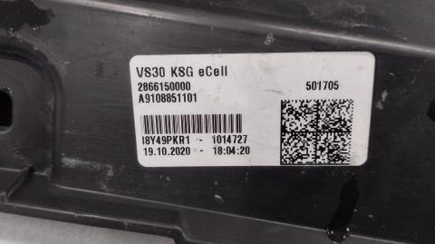 Grill Atrapa Chłodnicy Mercedes e-Sprinter III W907 W910 2019-2024 A9108851101 Oryginał