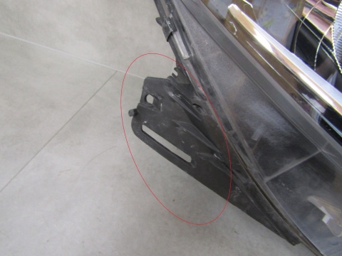 LAMPA PRZÓD OPEL ZAFIRA C LIFT ZWYKŁA Z LED RH PRAWA 16-19 39107635
