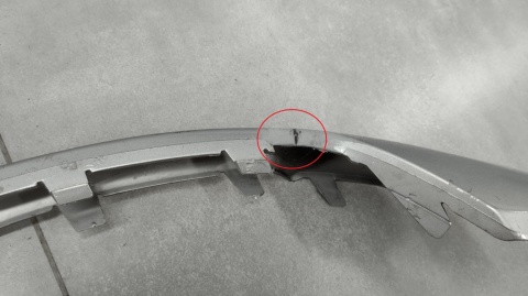 Listwa Ozdobna Zderzaka Przód VW T-Cross 18 - 23 2GM806334 OryginaL