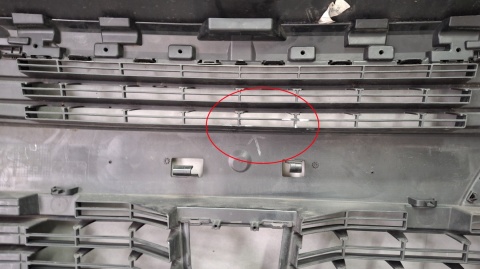 Zderzak przód przedni CITROEN JUMPY 3 III LIFT 23-