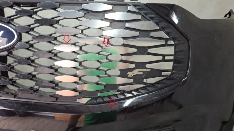 Zderzak przód przedni Ford E-Transit Custom mk2 II 23-