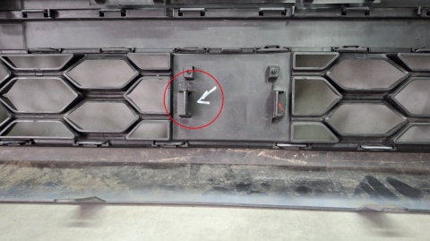 Zderzak przód przedni Ford E-Transit Custom mk2 II 23-