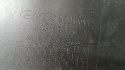 Zderzak przód przedni Kia Rio IV GT 17-23