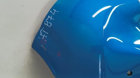 Zderzak tył tylny Peugeot 2 II 19- /+ ślizgi