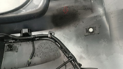 Zderzak tył tylny Peugeot 2 II 19- /+ światło + wiązka