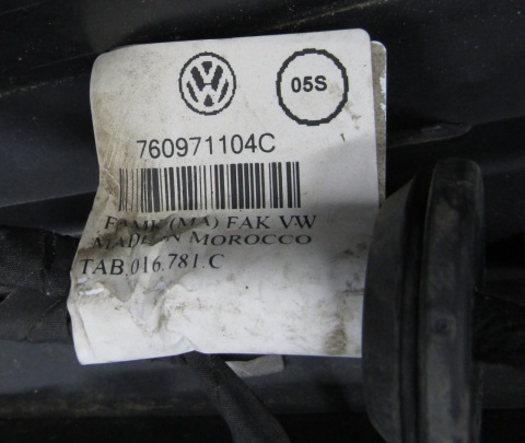 Zderzak tył tylny Volkswagen VW Touareg III 3 760 R-line 18-23 / +wiązka