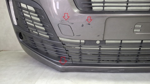 Zderzak przód przedni Citroen JUMPY SPACETOURER 3 III 16-23 /+ osłona + LED