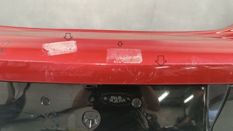 Zderzak tył tylny Peugeot 208 2 II GT-Line 19- /+ ślizgi + lampa