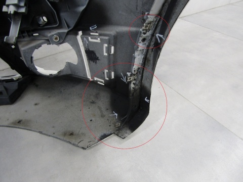 Zderzak przód przedni SEAT LEON 2 II CUPRA R LIFT 09-12 LIFT