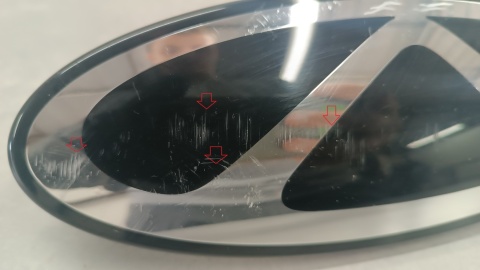 Znaczek emblemat przód przedni zderzaka CHERY TIGGO 4 7 8 PRO ARRIZO 8
