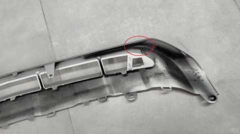 DOKŁADKA OSŁONA ZDERZAKA PRZÓD MERCEDES GLK X204 08-12 OEM A2048851922