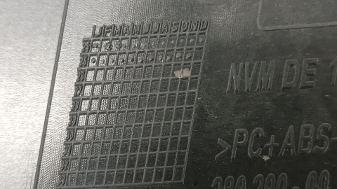 Listwa ozdobna zderzaka tylnego Tesla Y /+ kamerka