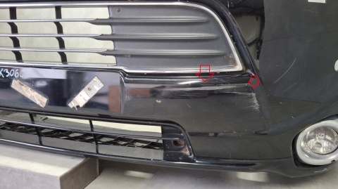 Zderzak przód przedni Mitsubishi Outlander 3 III 12-15 / + halogeny +osłona