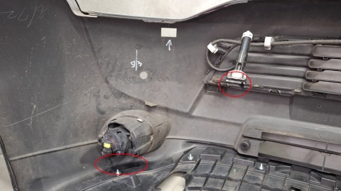 Zderzak przód przedni Mitsubishi Outlander 3 III 12-15 / + halogeny +osłona