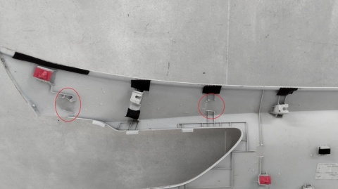 BLENDA NAKŁADKA KLAPY BAGIERNIKA KIA CEED III 3 SW KOMBI 18- OEM 87311-J7GA0