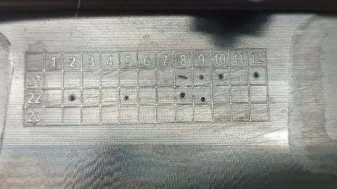 Atrapa zderzaka przód MG MG5 5 V EV Lift 22-