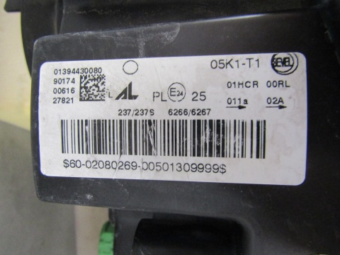 LAMPA PRZÓD FIAT DUCATO BOXER JUMPER LIFT ZWYKŁA Z LED 14- LH LEWA 1394430080