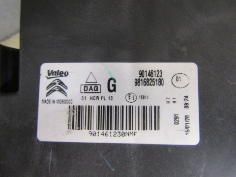 LAMPA PRZÓD CITROEN BERLINGO III MULTISPACE ZWYKŁA LEWA LH 18-23 9816825180