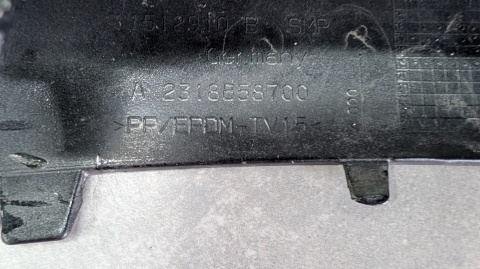 DOKŁADKA SPOILER ZDERZAKA MERCEDES SL R231 OEM A2318858700