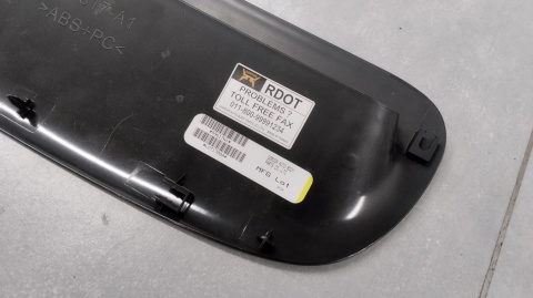 WLOT POWIETRZA MASKI KURNIK MINI COOPER S R53 R52 02-07 CZARNY OEM 51137123430
