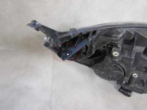 LAMPA PRZÓD FORD TRANSIT CUSTOM LIFT ZWYKŁA SOCZEWKA LED 17-23 LH JK21-13W030-DJ