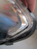 LAMPA PRZÓD RENAULT CLIO III LIFT LH LEWA ZWYKŁA SOCZEWKA 09-12 8200775869